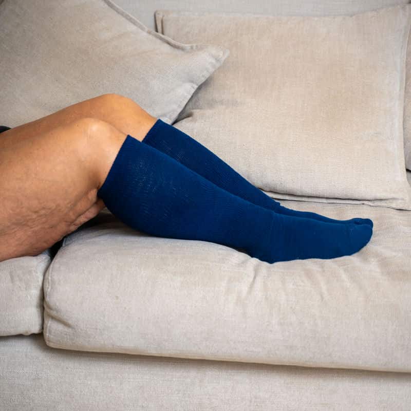 Navy Blue EasyStretch™ Socks