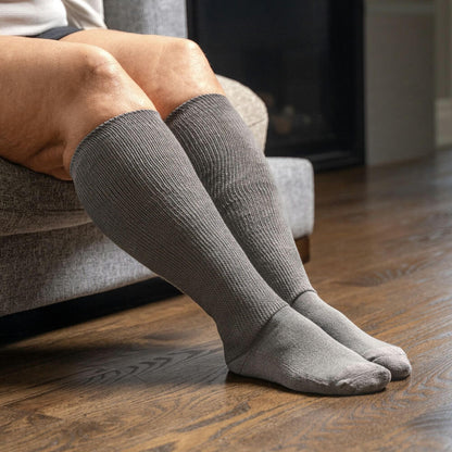 Gray EasyStretch™ Socks