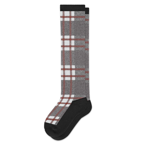 Grey Tartan EasyStretch™ Socks
