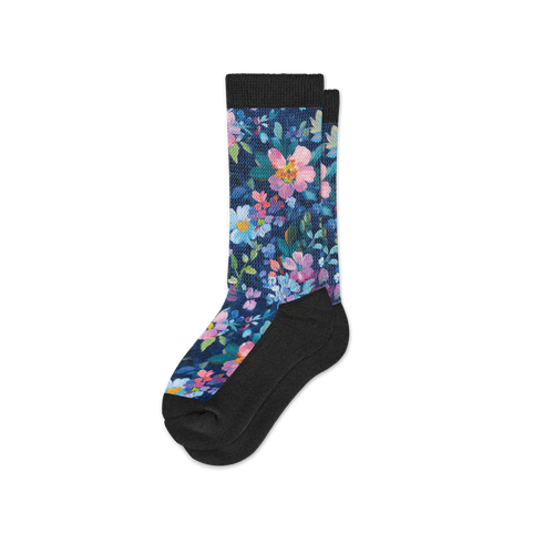 Night Blooms EasyStretch™ Socks