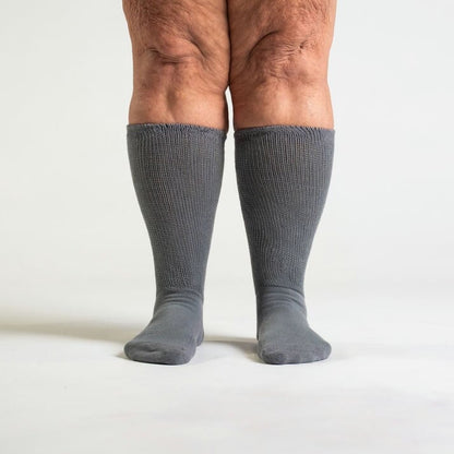 Gray EasyStretch™ Socks