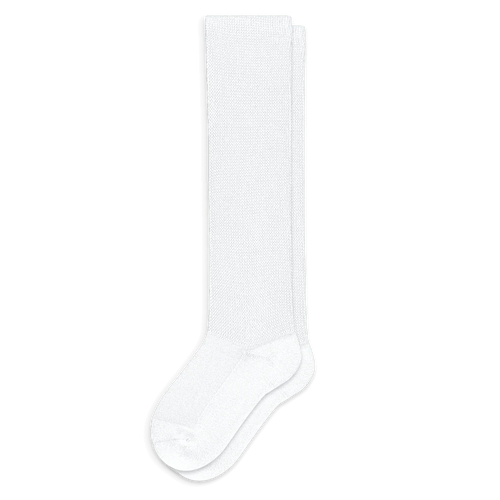 White EasyStretch™ Socks